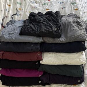 Huge lot of lululemon dance studio pants sz 10 & 12